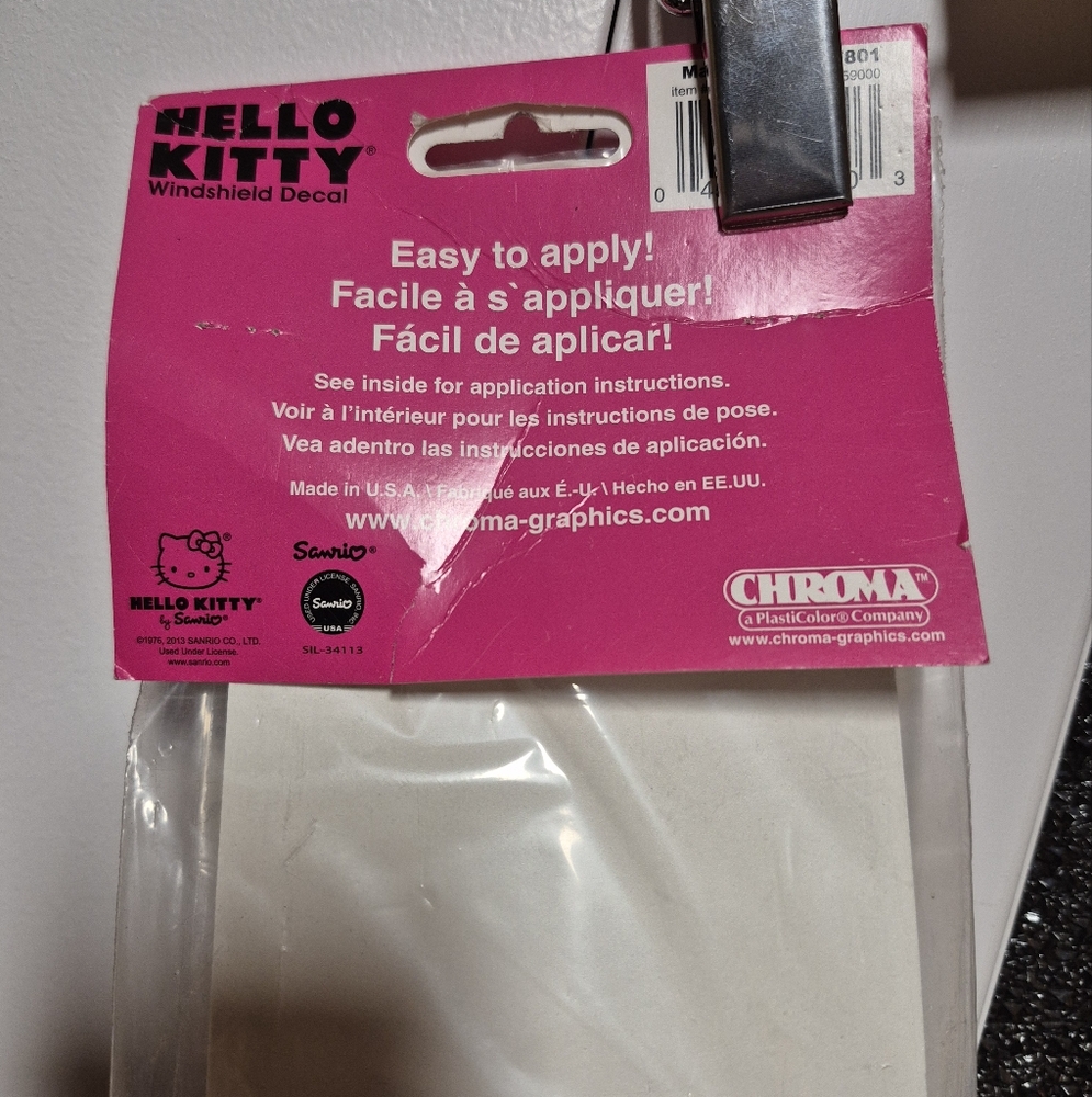 Hello Kitty Car Window Decal Windshield - Picture 4 of 5